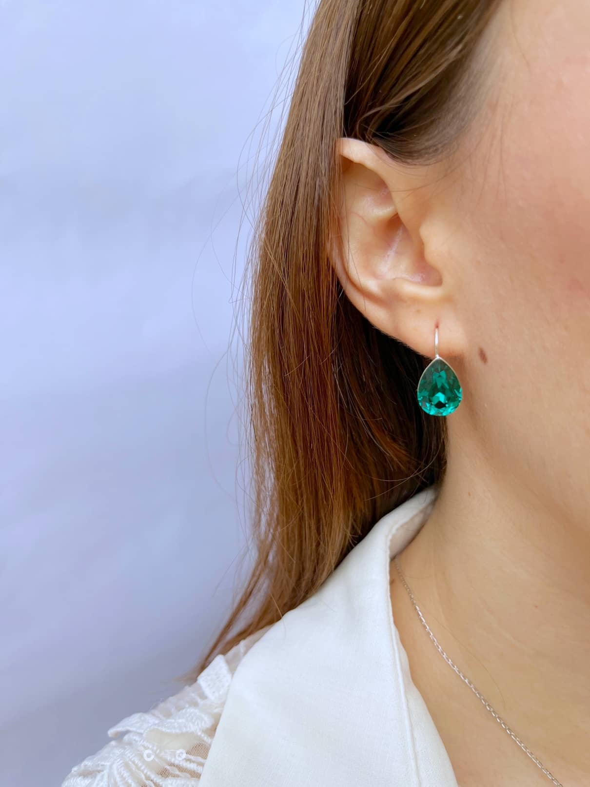 Conjunto "Xilion Pear" Esmeralda