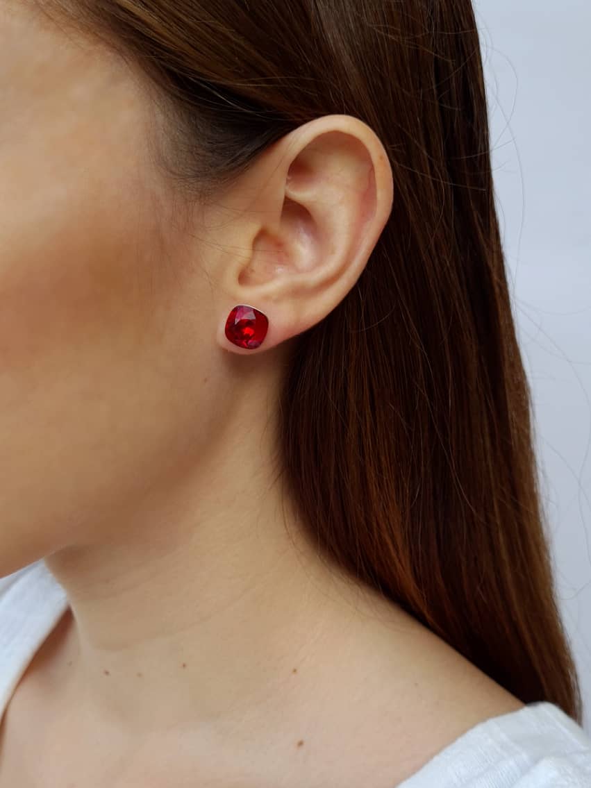 Conjunto Scarlet Cristales Swarovski