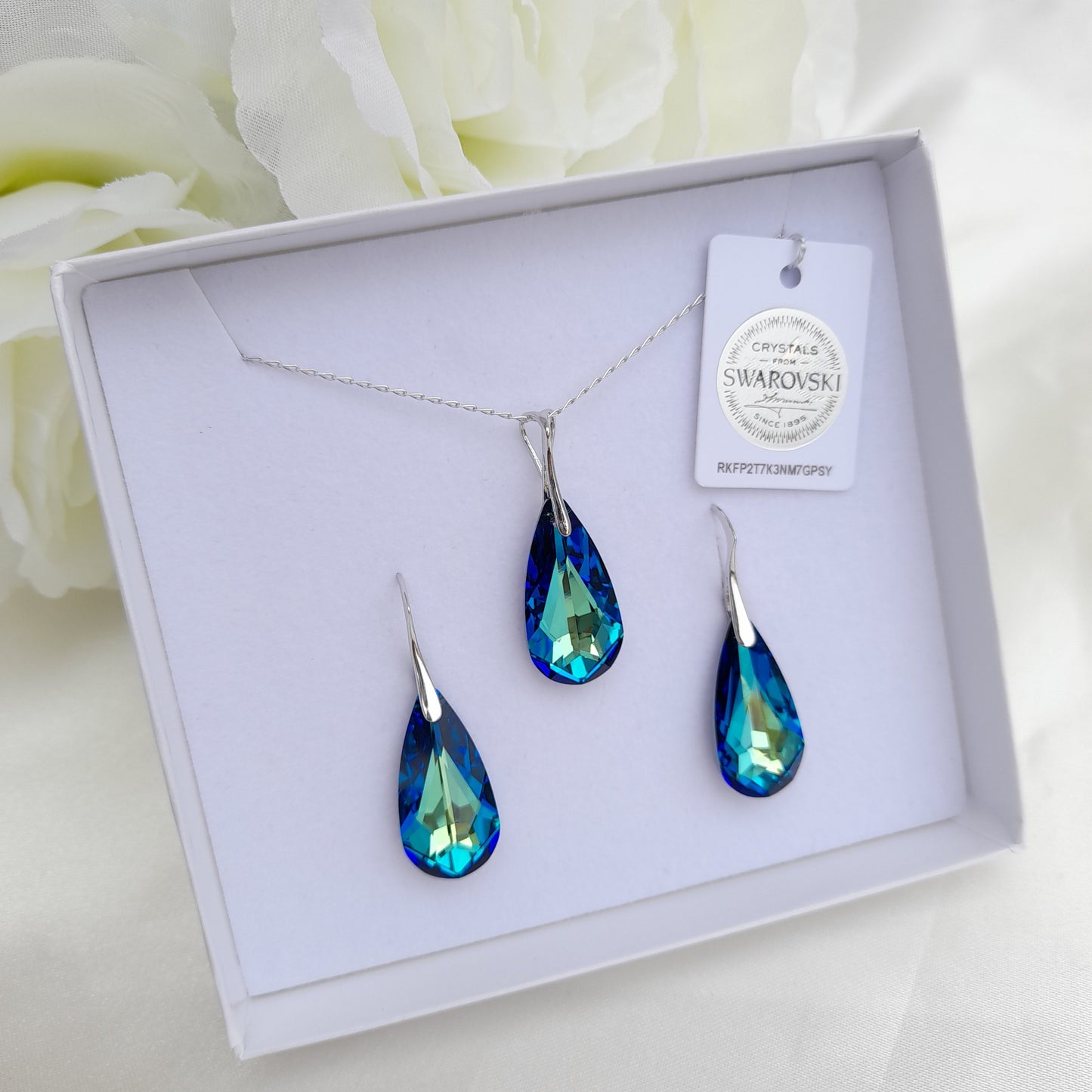 Conjunto Tear Drop Bermuda Blue