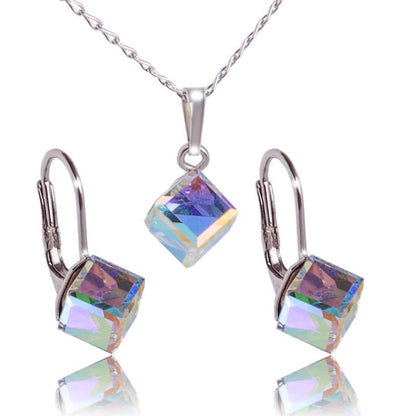 Conjunto Cubismo Cristales Genuinos