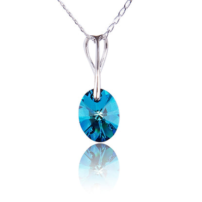 Collar "Oval" Bermuda Blue