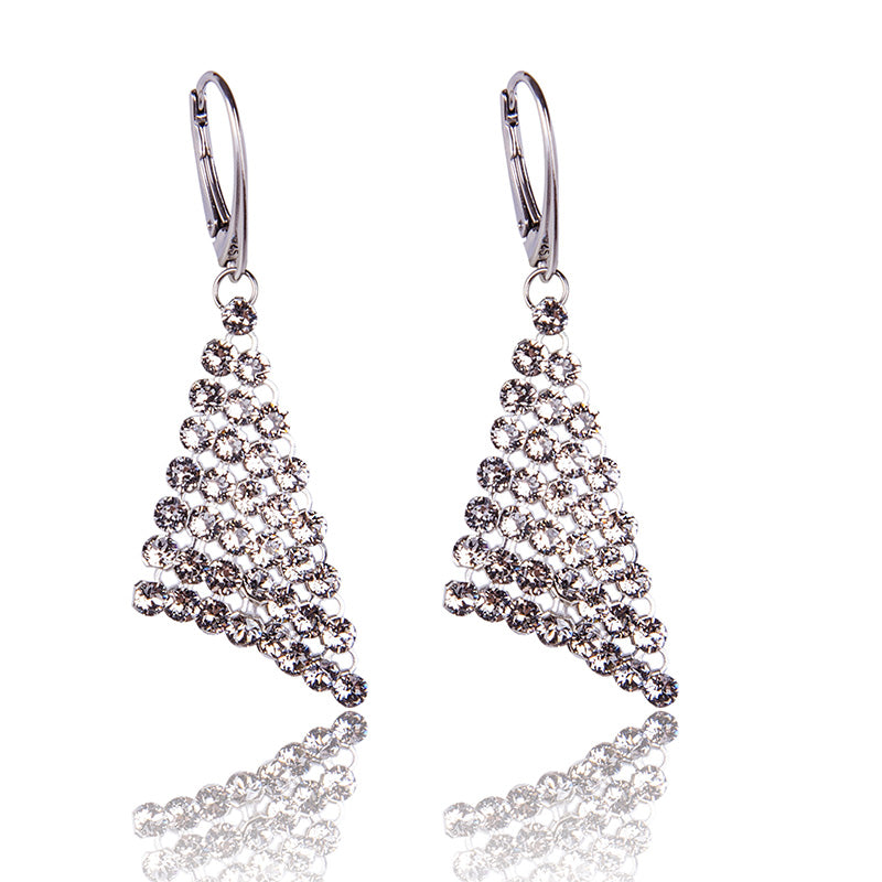 Aretes Shimmer White