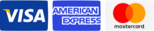 visa, american express, master card